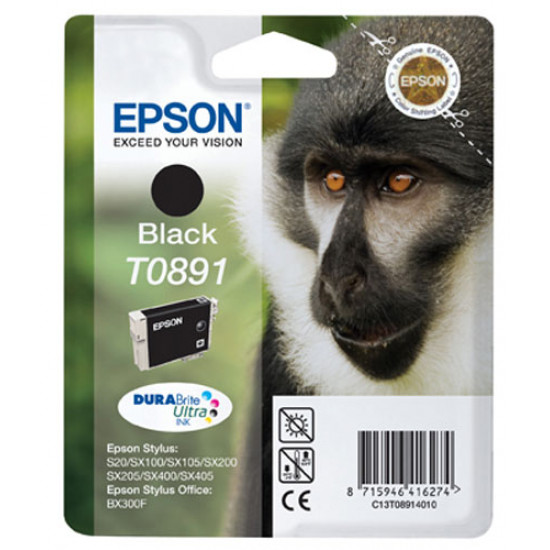 Epson T0891 Оригинална мастилена касета (черна)