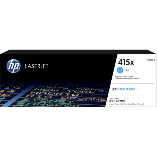 HP 415X Cyan LaserJet Toner Cartridge