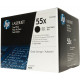 HP 55X Black Dual Pack LaserJet Toner Cartridges