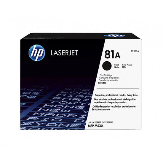 HP 81A Black Original LaserJet Toner Cartridge